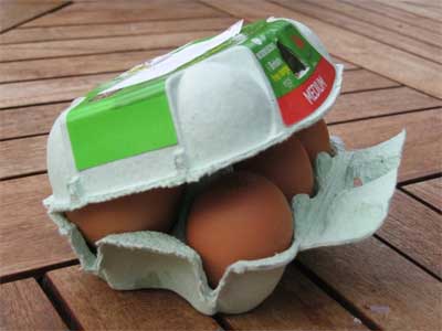 Can't close the egg box