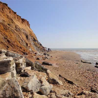 Soft cliffs, Compton chine