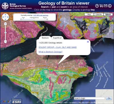 Geology of Britain viewer