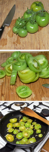 Fried green tomatoes