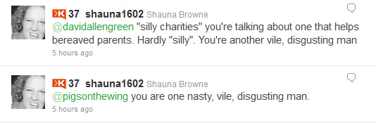 Twitter screencap - Shauna Browne