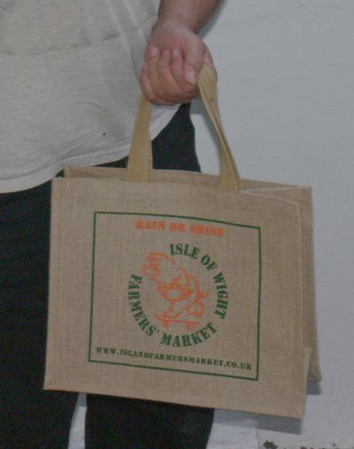 The Ranger's shopping bag from the Isle of Wight Farmer's Market