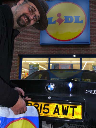 The Ranger shopping at Lidl