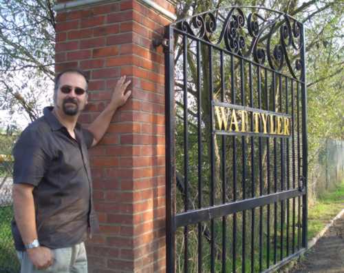 Gate at Wat Tyler Country Park