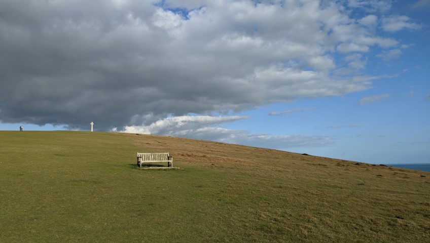 Bench on West High Down